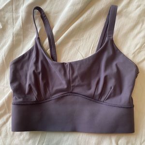 Light purple Born Primitive sports bra size Medium